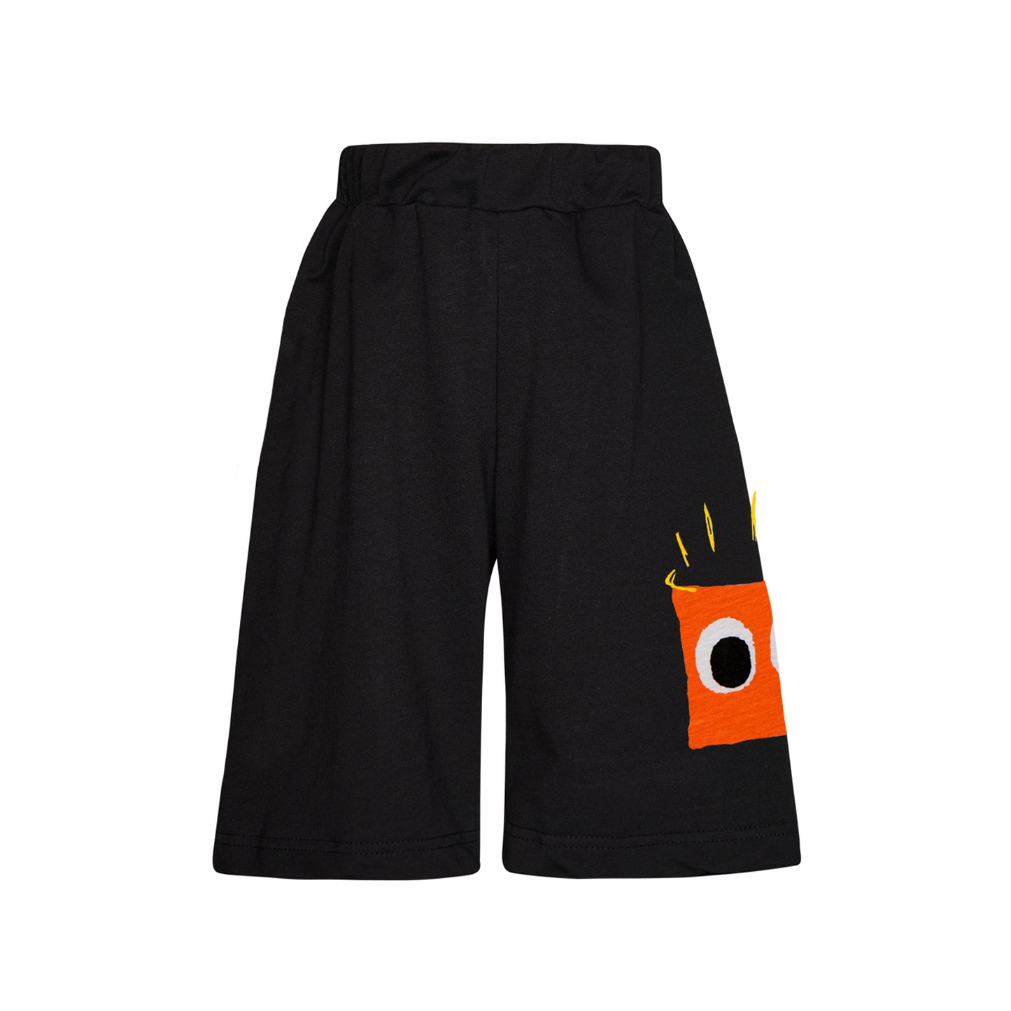 52A.T6304_BLACK # Kids Bermuda Shorts Happy Marshmallow 