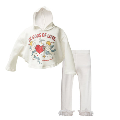 52B.T6604_OFFWHITE # Βρεφικό Σετ με Κολάν Sky Angels