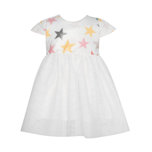 52B.T6612_PRINTED # Βρεφικό Φόρεμα Dreamstars