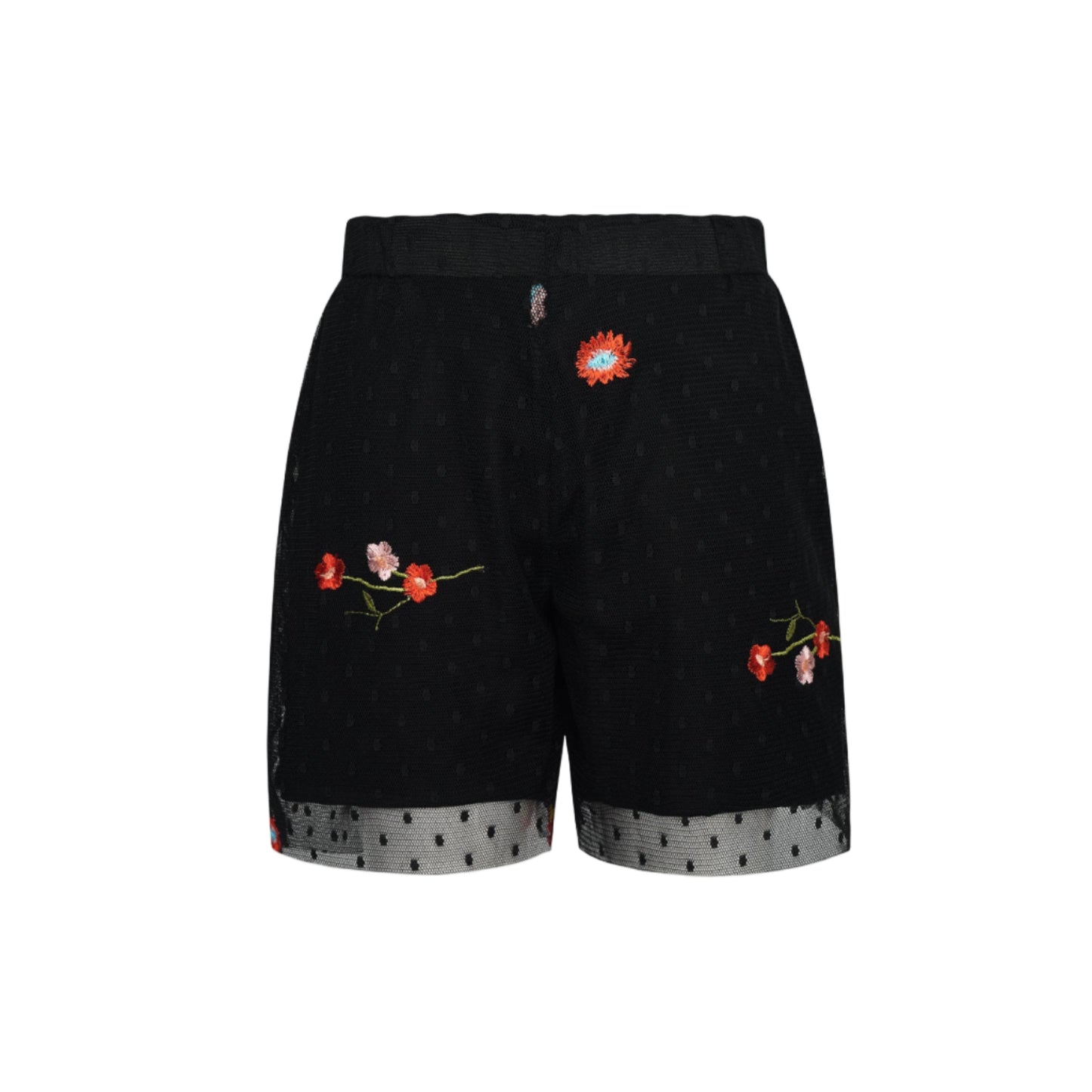 52B.T6627_BLACK # Παιδικό Τούλινο Σορτς Dolce Vita