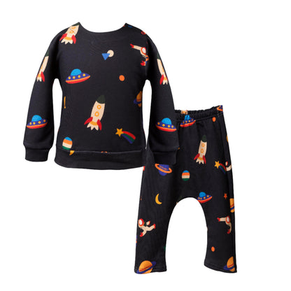 52B.T6870_PRINTED # Βρεφικό Σετ Φόρμες Space