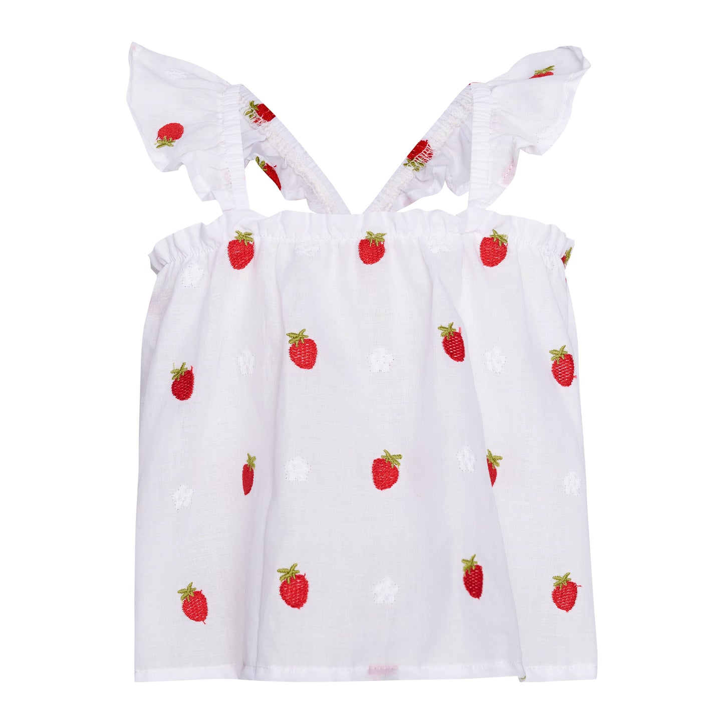 62A.T7048_rd # Βρεφικό Σετ με Σορτς Summer Fruit Red