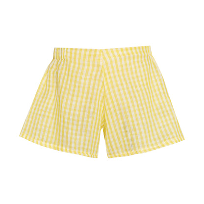 62A.T7048_YEL # Βρεφικό Σετ με Σορτς Summer Fruit Yellow