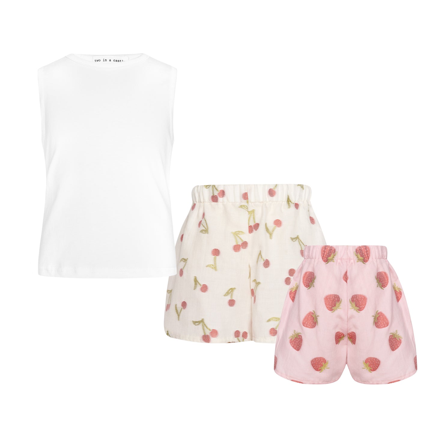 62A.T7081 # Kids Set with Shorts Summer Tart