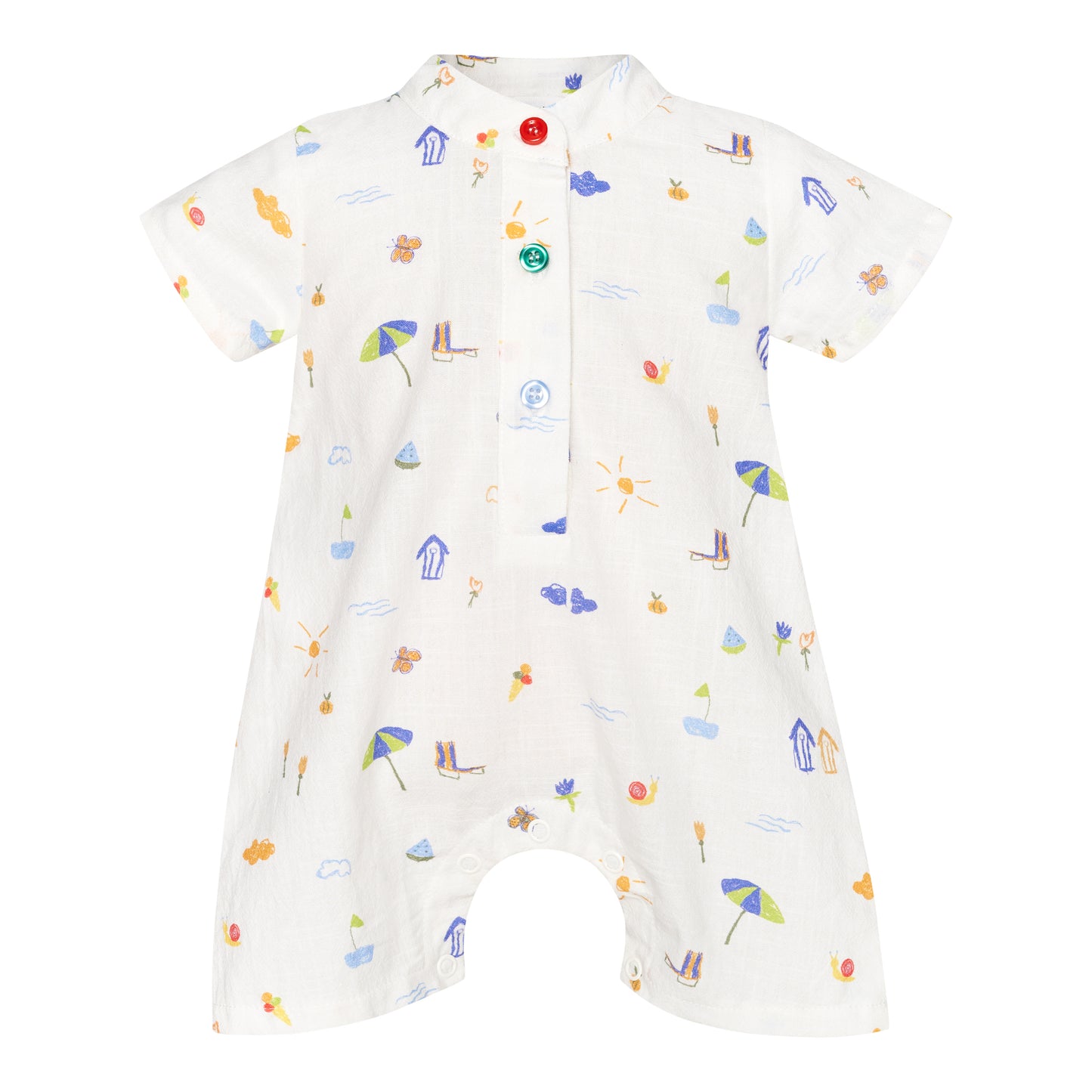 62A.T7300 # Baby Short Sleeve Bodysuit Islander 