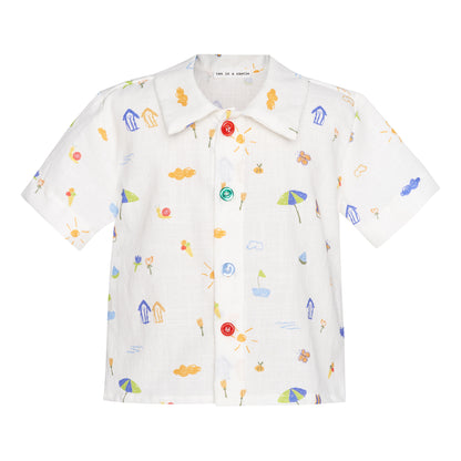 62A.T7301 # Βρεφικό Σετ με Πουκάμισο Islander