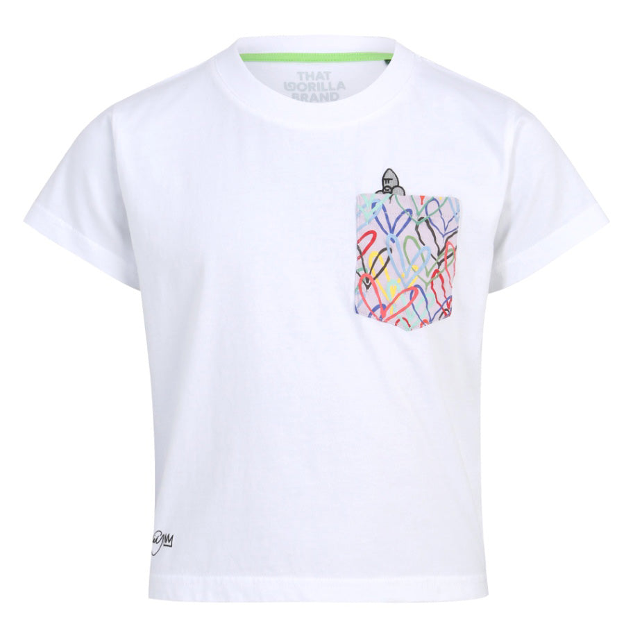 Παιδική Μπλούζα T-Shirt Emerging Pocket Hearts