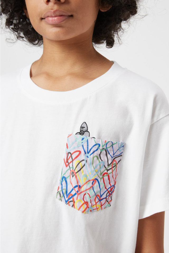 Παιδική Μπλούζα T-Shirt Emerging Pocket Hearts