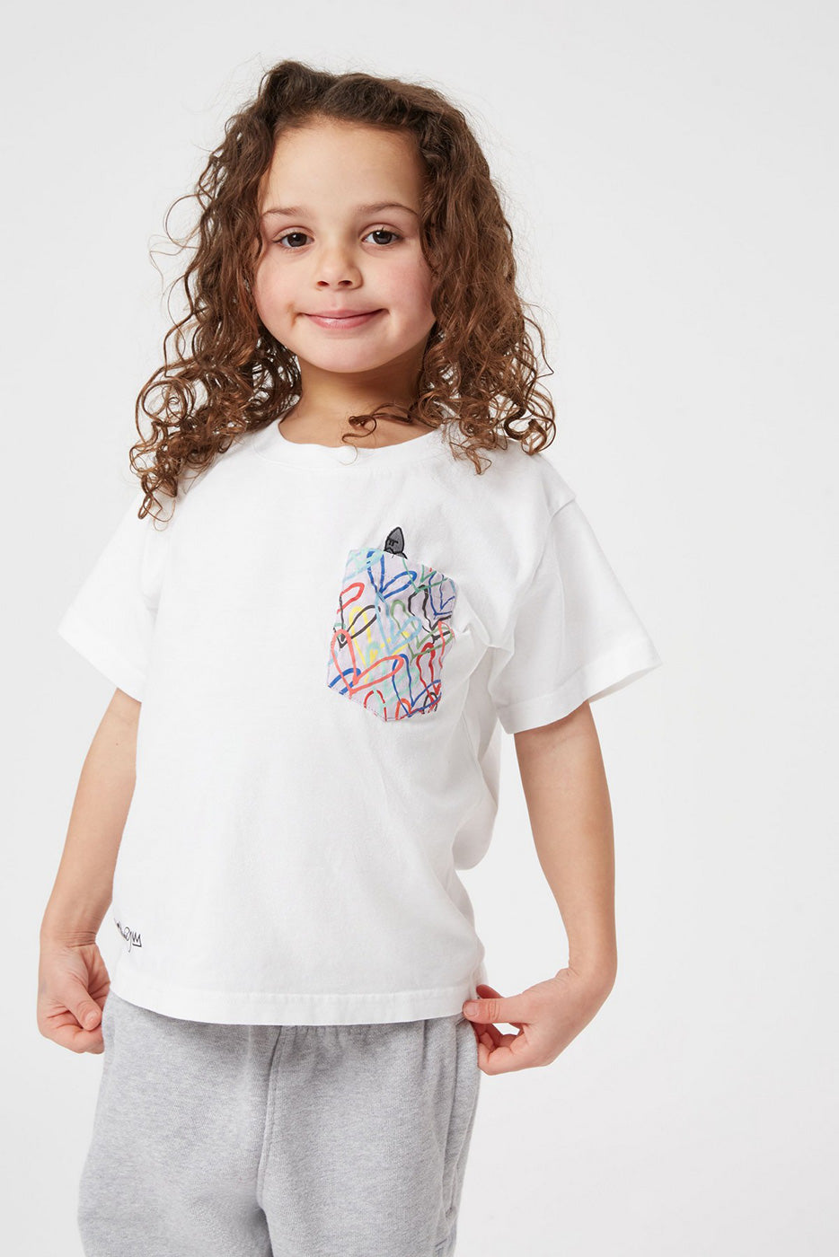Παιδική Μπλούζα T-Shirt Emerging Pocket Hearts