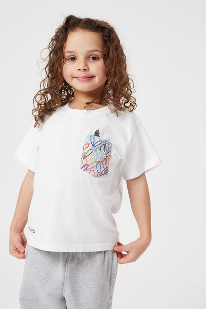 Παιδική Μπλούζα T-Shirt Emerging Pocket Hearts