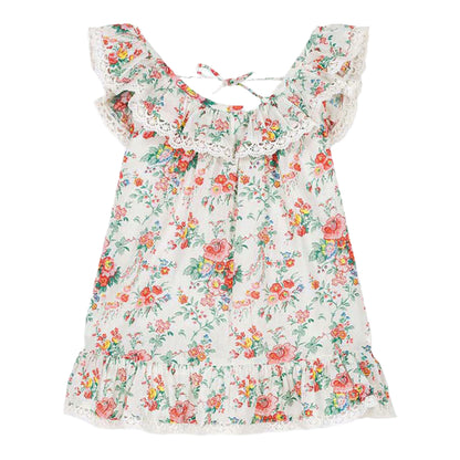 52A.GRI-S25-B0162 # Παιδική Αμάνικη Μπλούζα Rosa Festa Cream Zelie