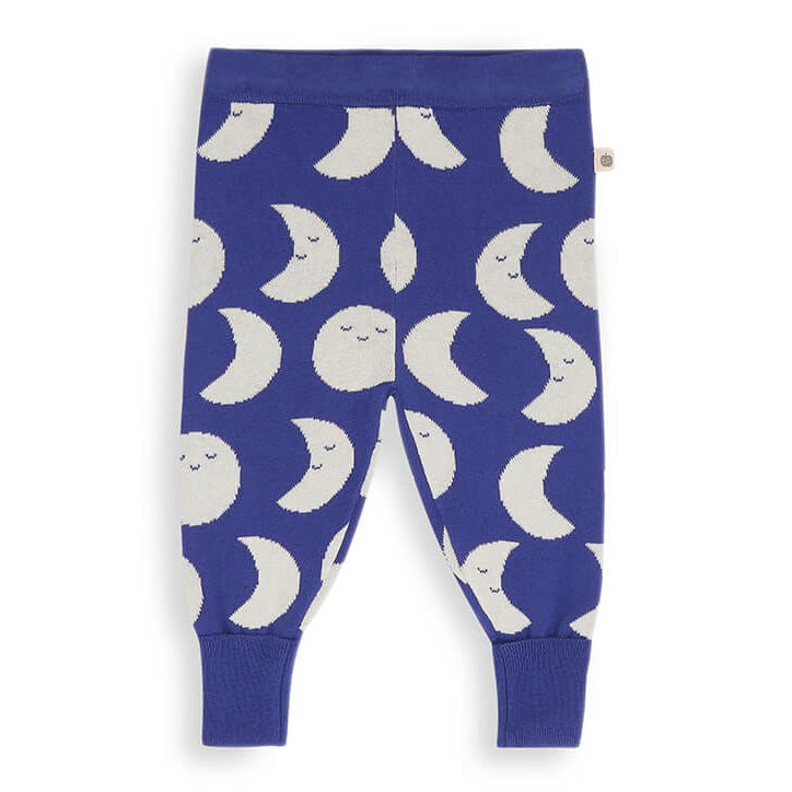 Βρεφικό Πλεκτό Παντελόνι Moon Blue