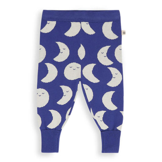 Βρεφικό Πλεκτό Παντελόνι Moon Blue