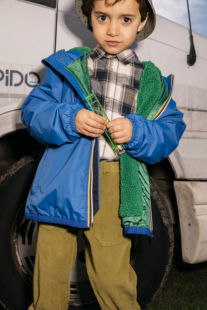 Παιδικό Πουκάμισο Καρό Εκρού