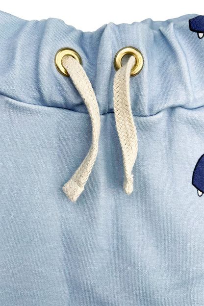 52B.T-REX BLUE _PANTS # Παιδικό Παντελόνι Φόρμας T-Rex Μπλέ