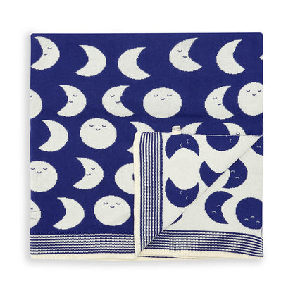 Βρεφική Κουβέρτα Moon Blue