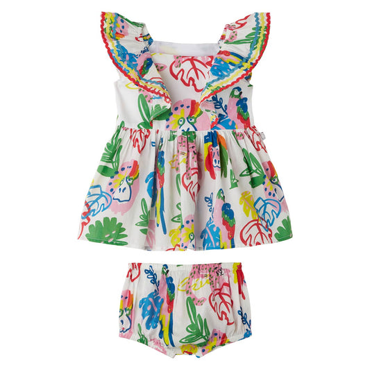 Βρεφικό Φόρεμα Jungle Leaves