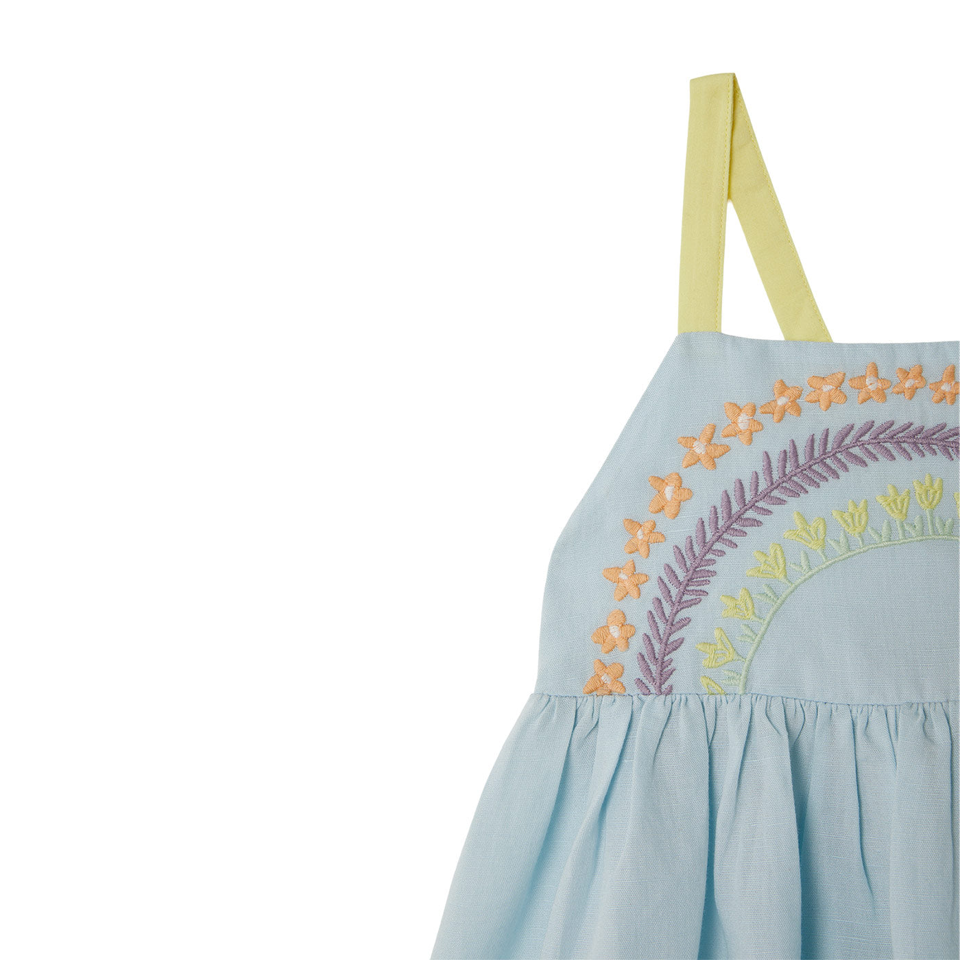 Παιδικό Φόρεμα Flower Embroidery