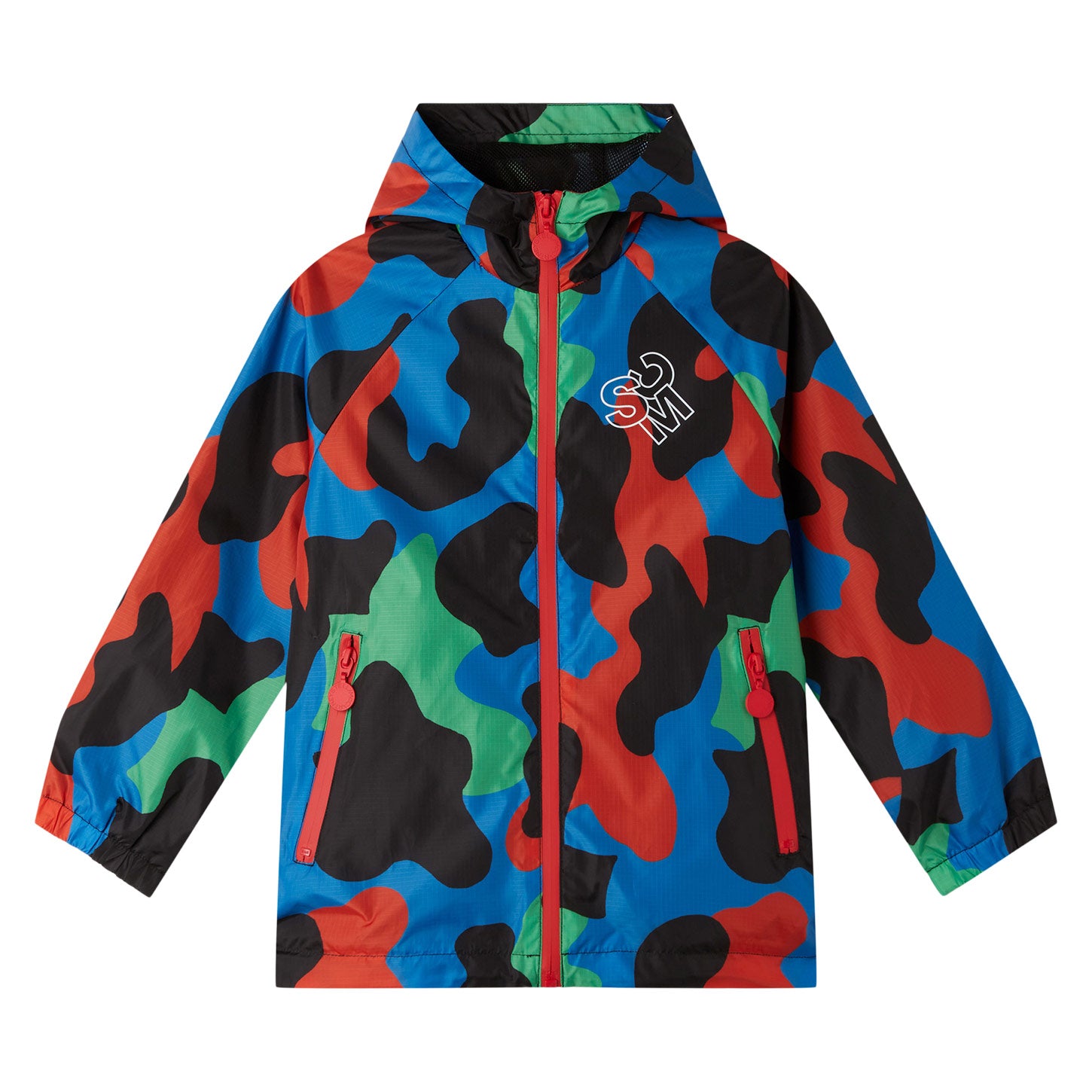 Παιδικό Αδιάβροχο Μπουφάν Multi Camo