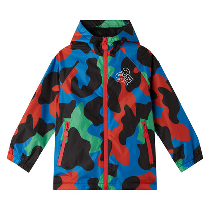 Παιδικό Αδιάβροχο Μπουφάν Multi Camo