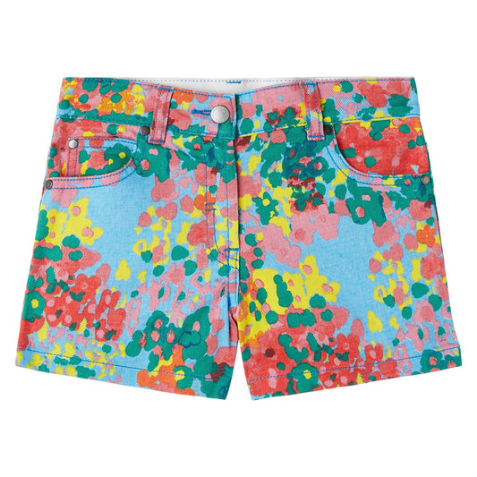 Παιδικό Denim Σορτς Floral Field