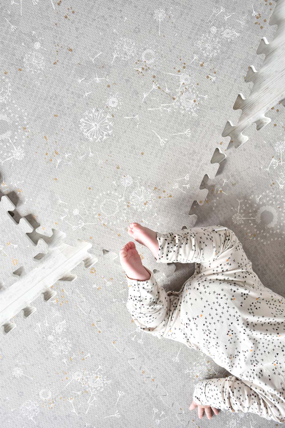 Χαλί Παιχνιδιού Maxi Moon Grey