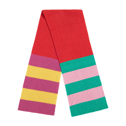 Παιδικό Κασκόλ Stripes Red