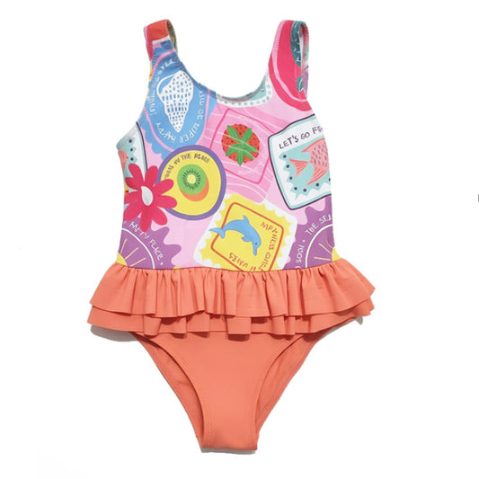 62A.TT112-167 # Kids One-Piece Swimsuit Ioanna Sea Lovers 