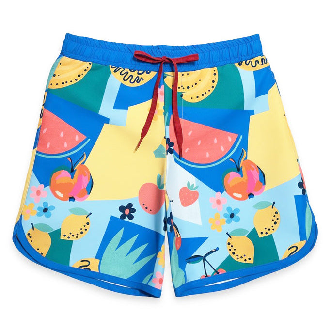 62A.TT121-169 # Kids Swim Shorts Philippos Tutti Frutti Blue