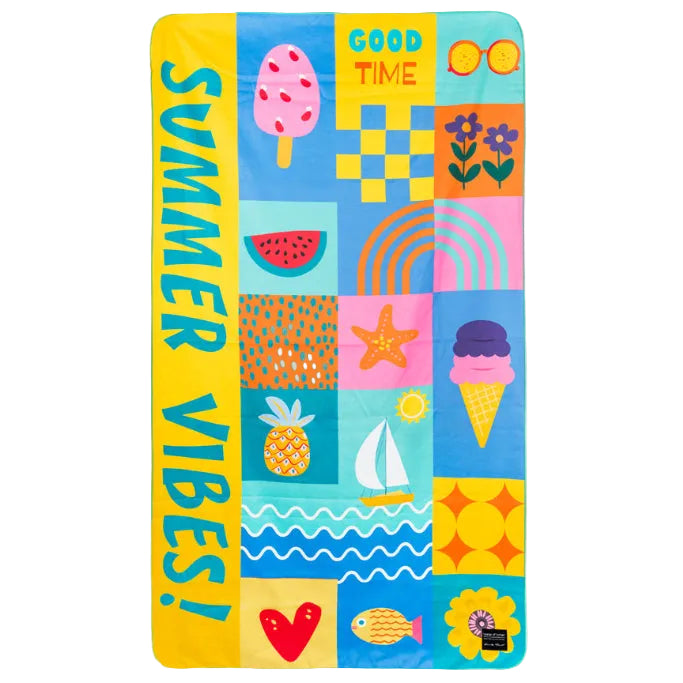 62A.TT411-165 # Παιδική Πετσέτα Θαλάσσης Summer Vibes