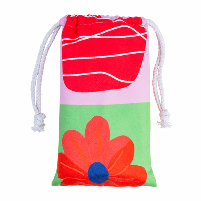 62A.TT411-166 # Kids Beach Towel Flower
