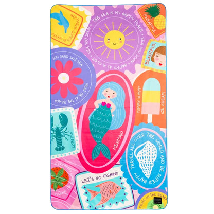 62A.TT411-167 # Παιδική Πετσέτα Θαλάσσης Summer Lovers