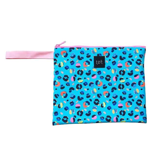 62A.TT422-189 # Τσαντάκι Παραλίας Green Leopard