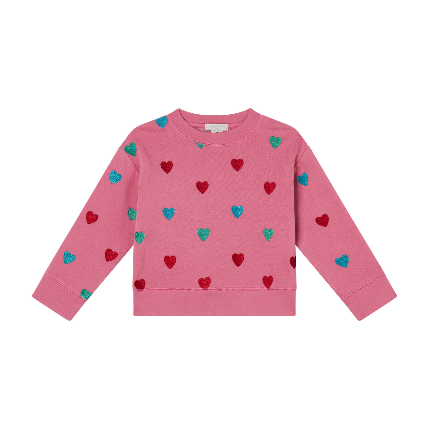 Παιδική Μπλούζα Φούτερ Glitter Hearts