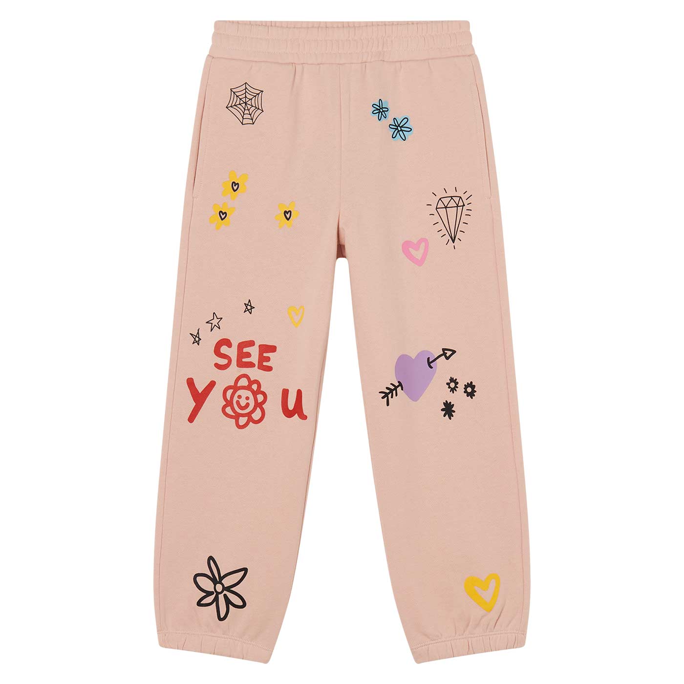 Παιδικό Παντελόνι Φόρμα Light Pink