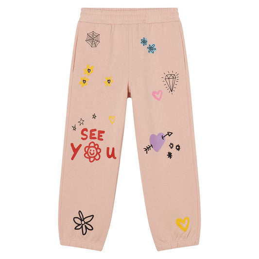 Παιδικό Παντελόνι Φόρμα Light Pink