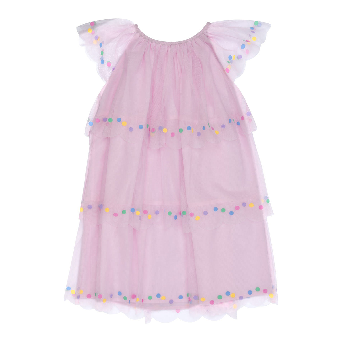 Παιδικό Τούλινο Φόρεμα Pink Confetti