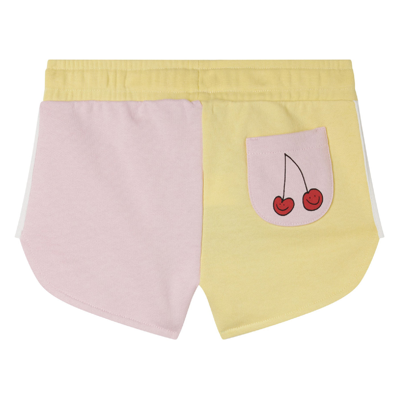 Παιδικό Σορτς Color Block Cherry