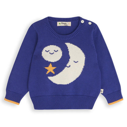 Βρεφικό Πουλόβερ Moon Blue