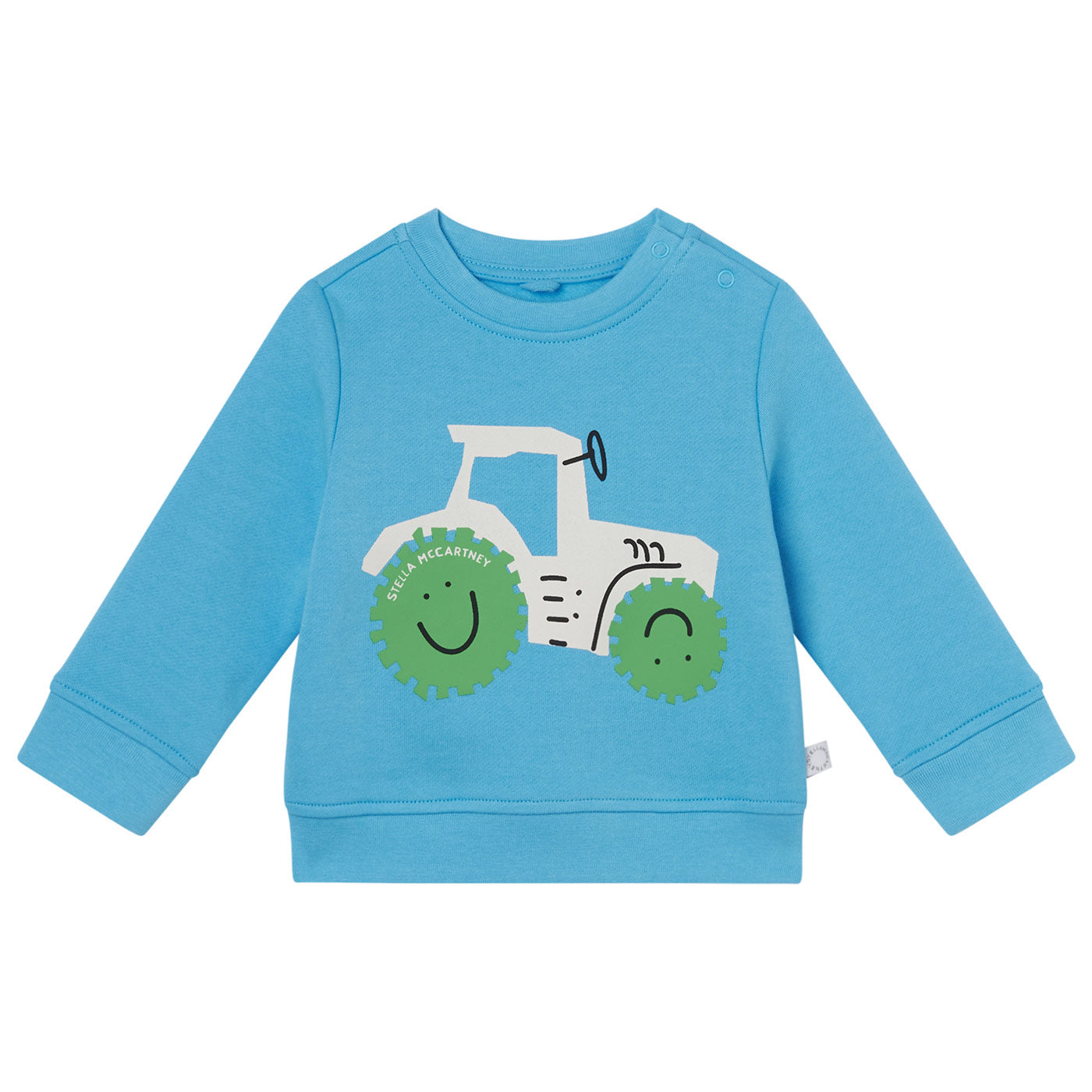 Βρεφική Μπλούζα Φούτερ Tractor Light Blue