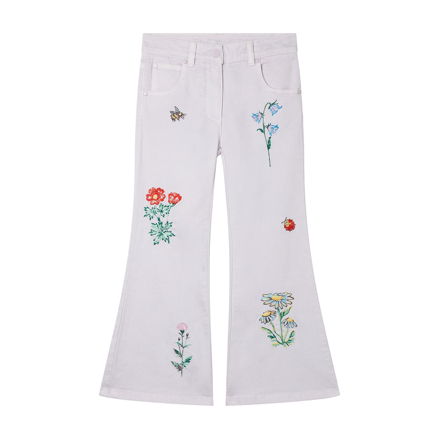 52A.TW6D00_Z0156_517 # Children's Pants with Flowers Embroidery
