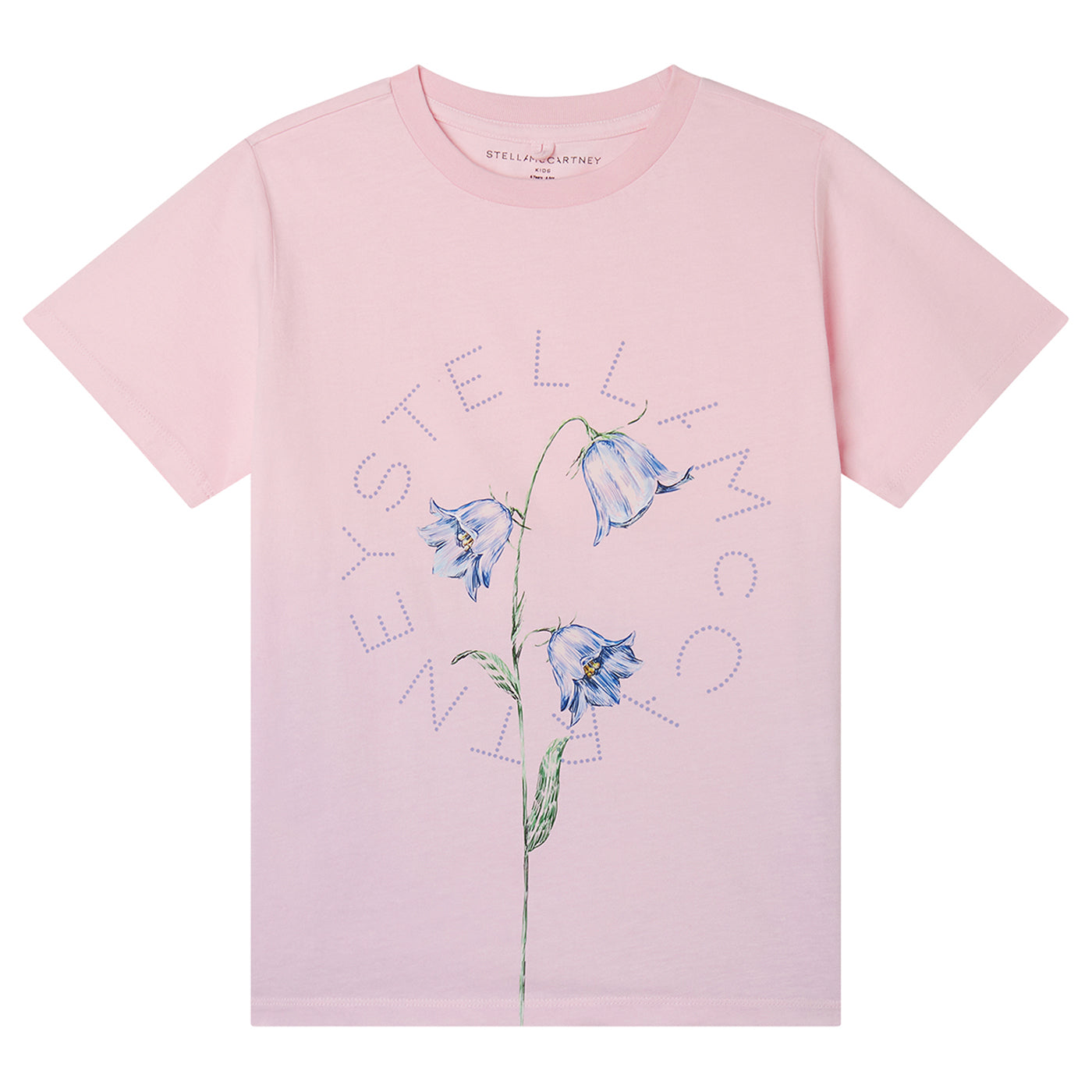 52A.TW8C21_Z2594_999MC # Kids T-Shirt Blue Flowers