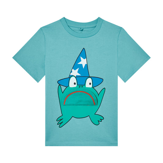 52A.TW8P91_Z0434_60I # Παιδική Μπλούζα T-Shirt Wizard Frog