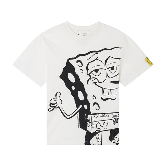 52A.TW8S71_Z0434_101 #  Παιδική Μπλούζα T-Shirt Sponge Bob