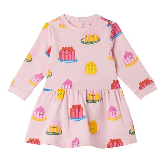 52B.TX1080_Z3207_50HMC # Βρεφικό Φόρεμα Φούτερ Jelly Lilac