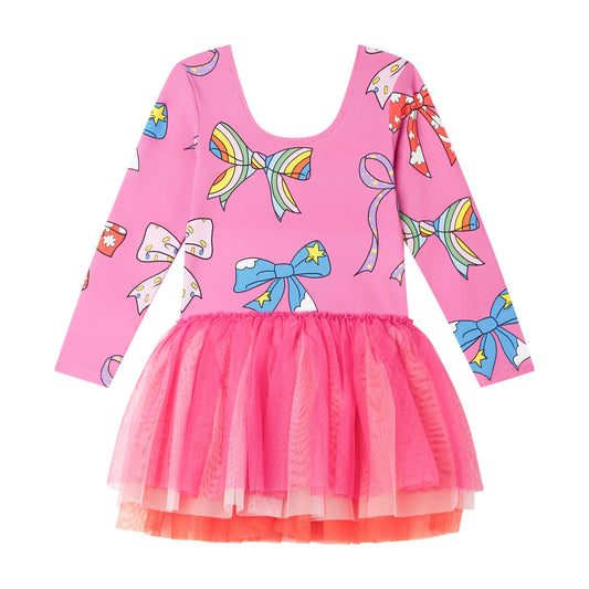 52B.TX1C00_Z3044_543MC # Παιδικό Φόρεμα Bows
