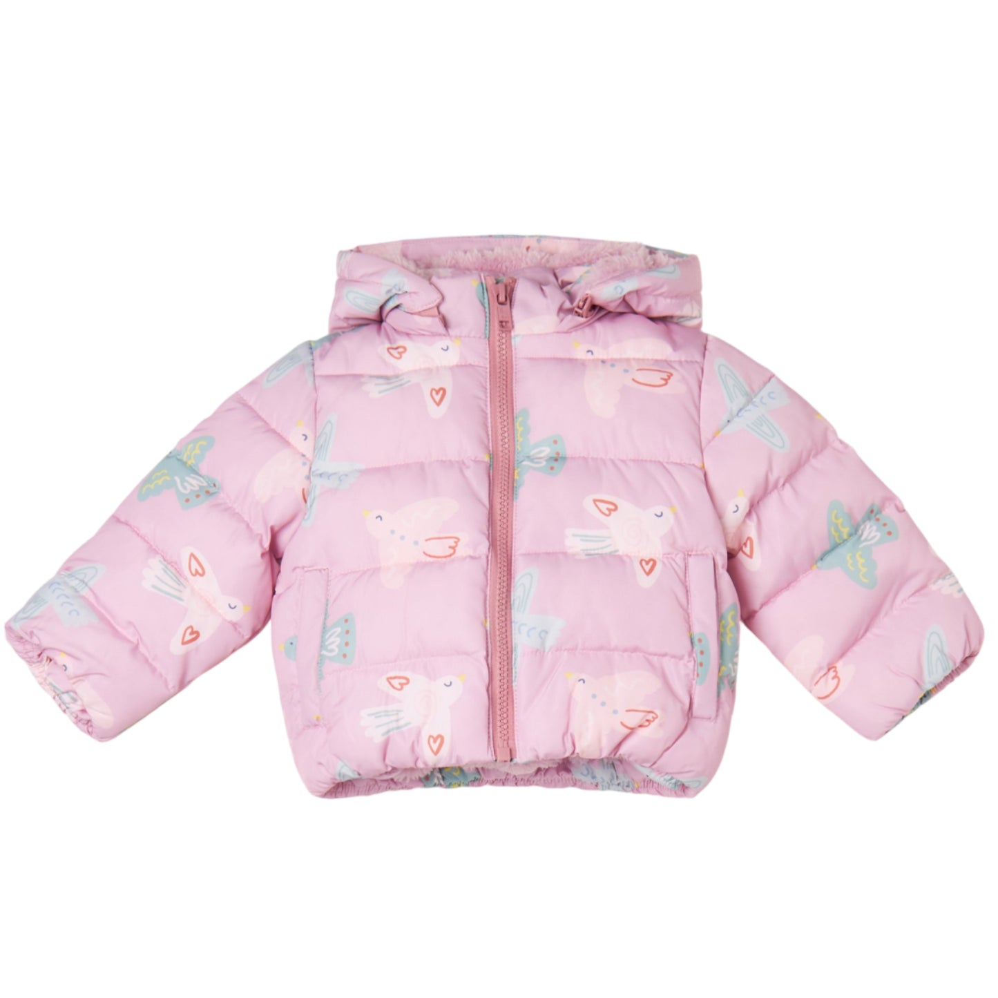 52B.TX2067_Z3221_568MC # Βρεφικό Μπουφάν Doves All Over