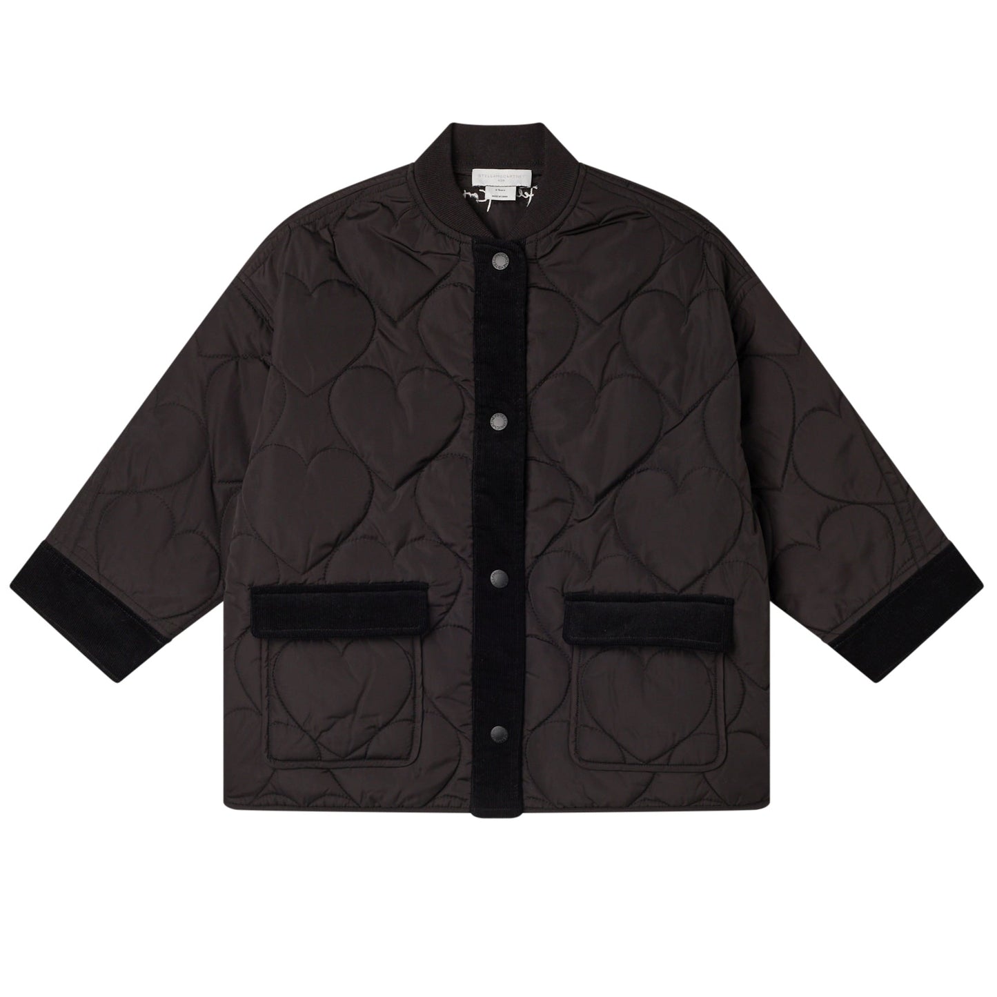 52B.TX2B97_Z0537_930 # Παιδικό Μπουφάν Hearts Black