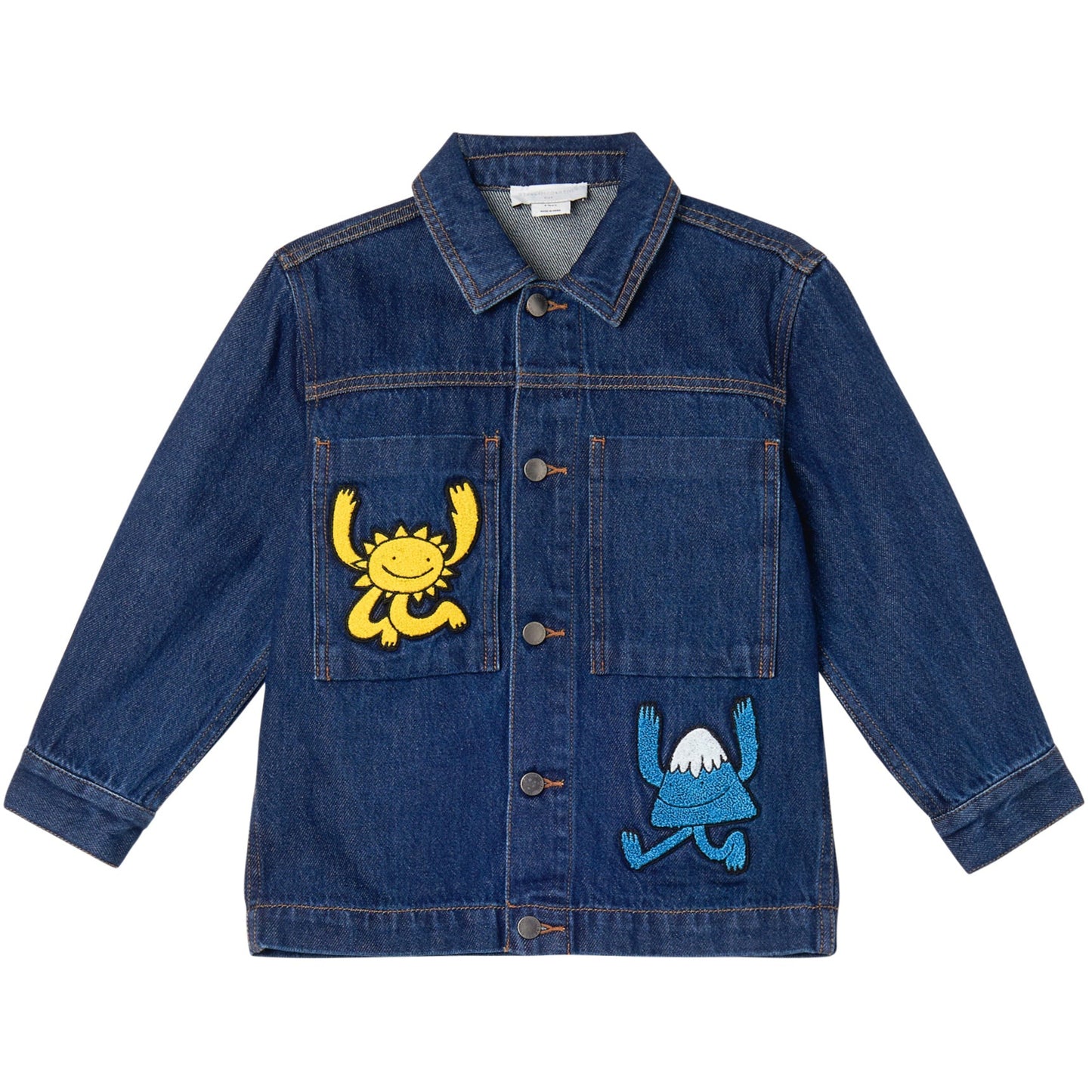 52B.TX2P07_Z0746_635 # Παιδικό Τζιν Μπουφάν Earthy Friends