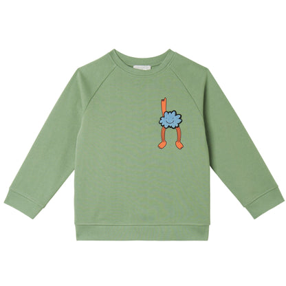 52B.TX4Q00_Z3059_746 # Παιδική Μπλούζα Φούτερ Earth Friends Graphic